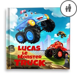 "Le Monster Truck" - Livre d'histoire Personnalisée