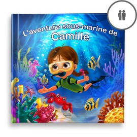"L'Aventure sous-marine" - Livre d'histoire Personnalisée
