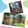 "Au zoo" - Livre d'histoire Personnalisée - DE