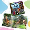 "Au zoo" - Livre d'histoire Personnalisée - IT